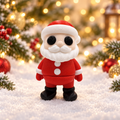 Red and white articulated Santa Christmas fidget