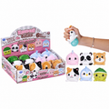 Kawaii Kuties Jelly Belly squishy toy display and six collectible characters