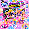 Squishy Graffiti Splatman colourful squishy toy